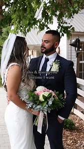 “Why do you want to marry me anyhow?” “So I can kiss you anytime I want.” Steffany & Mark had an incredible wedding day with us. Surrounded by so much love and support they said “I do” on a gorgeous September day at the farm. #nashville #wedding #smallwedding #microwedding #allinclusive | The Effortless Wedding-Easy Elopements