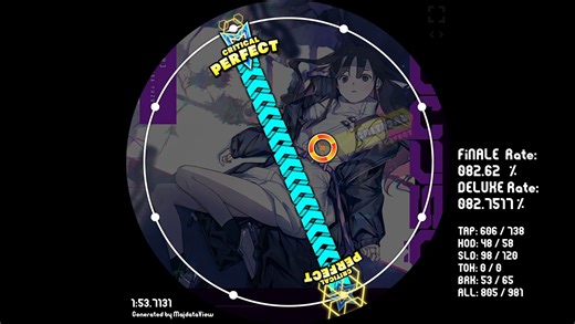 [MAIMAI创作谱面]Löschen/Loschen-BlackY/Risa Yuzuki Lv.14