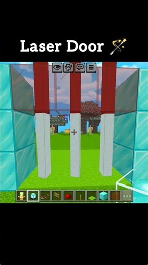 Laser Door In Minecraft🤯 #minecraft #shorts