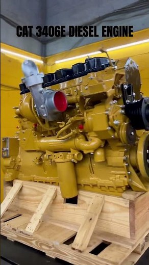 1998 Caterpillar 3406E Diesel Engine with Jake Brakes For Sale, 550HP ‪@catrucks‬ #CATERPILLAR3406
