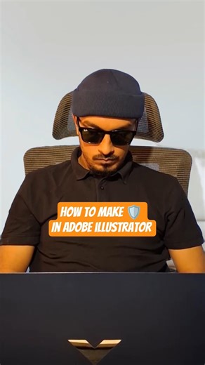 Adobe illustrator 101 - Easy ways to make 🛡 #adobeillustrator #adobeillustratortutorial #aitutorial