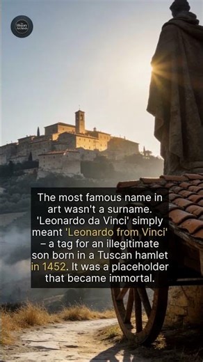 How Da Vinci Got His (Not) Last Name