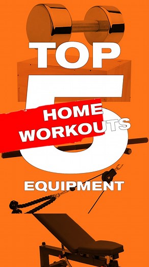 🏋️‍♀️ Want to take your home workouts to the next level? Look no further! In this video, I'm excited to share my top five pieces of equipment that will help you optimize your training and elevate your home workout routine. 1️⃣ Pull-Up Bar: A pull-up bar is an absolute must-have. It's versatile and allows you to target multiple upper body muscle groups effectively. 2️⃣ Dumbbells: Dumbbells offer endless possibilities for strength training. They allow you to perform a wide range of exercises and 