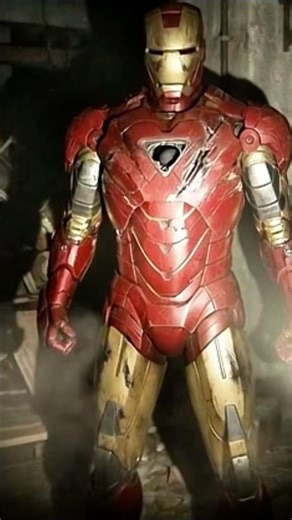 I found some discarded Iron Man suits. #asmr #shorts #ironman