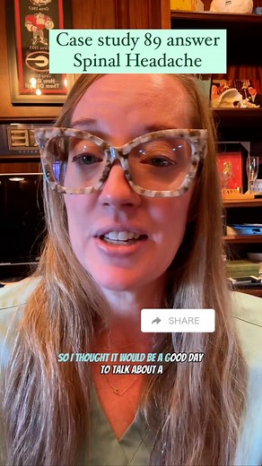 40K views · 966 reactions | Case study 89 answer - Spinal Headache A...