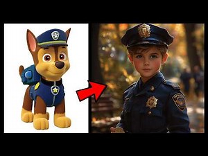 PAW PATROL as HUMAN - All Characters Transformation 2025