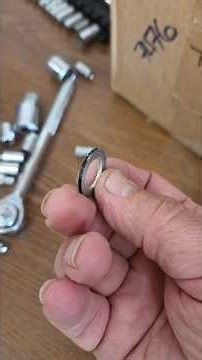 Why didn't the dealer change the crush washer???