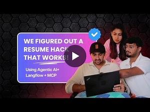 🏆 Excited to share that we won the May AI Challenge organized by Langflow! | Pavan Kumar L