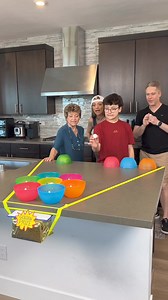 Zander goes for gold 🥳 #familygames | Mike's Mayhem