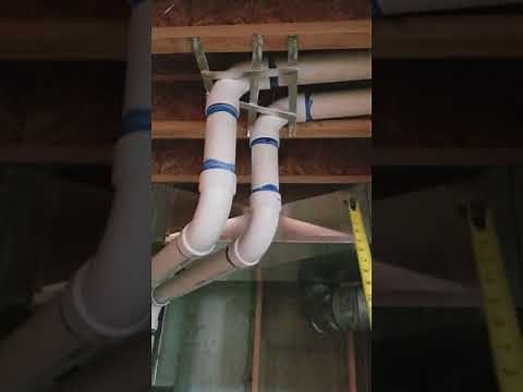 PVC flue furnace venting