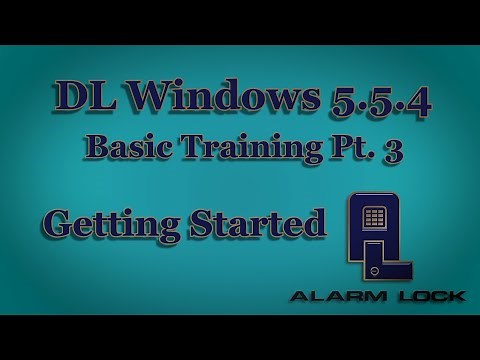 DL-Windows Training Course: 03 - DL-Windows Getting Started