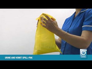 Guest Medical Single Use Urine and Vomit Spill-Pak