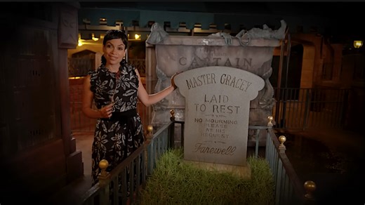 Take a Tour of the Haunted Mansion With Rosario Dawson