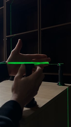 Sussex Bespoke Carpentry Ltd on Instagram: "Handy little trick used by a lot of trades when levelling off kitchen cabinet feet using a self levelling laser, this gets you close and then the rest of the fine adjustments can happen when the units are in place @hafeleuk feet www.sussexbespokecarpentry.co.uk"