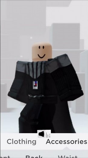 An easy darth vader roblox avatar