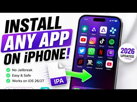 How to install Any Cracked App on Your iPhone (2026) app sideloading Full Tutorial Beginner friendy