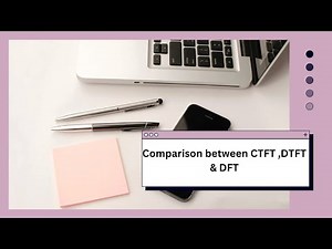 (3) Comparison between CTFT , DTFT & DFT