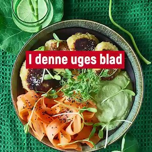 I denne uges blad får du ti siders Slank med Sense - uden kød. Du får madplan, opskrifter og indkøbsliste til lækre vegetarretter fra Sense 😋 Bladet er på gaden onsdag den 29. januar! | Ude og Hjemme