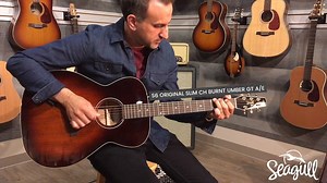 Here's a quick demo of the Seagull S6 Original Slim CH Burnt Umber GT A/E to remind you all of the sweet, sweet sound of a Seagull acoustic. You can never have too many Seagull Guitars! Enter to win a Seagull Entourage Rustic by snapping a pic with your Seagull! Contest entry link: https://goo.gl/yZ9nVx | Seagull Guitars