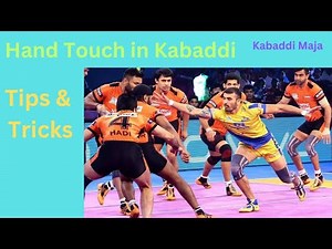 Hand Touch in Kabaddi | Full Training in One Video | Kabaddi Skills & Techniques
