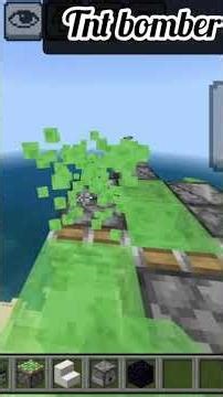 minecraft tnt bomber #shortsviral, minecraft, shortsfeed, fun_gaming