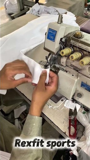 Overlock Stitching Process | Industrial Machine Work