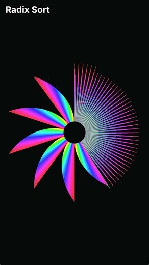 Radix sort on reversed array