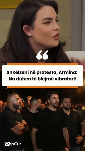 Shkëlzeni në protesta, Armina: Na duhen të blejmë vibratorë