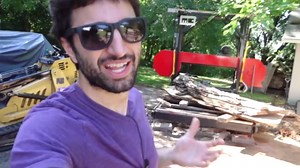 First Trip With My Urban Logging Trailer