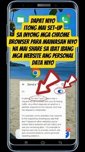 468K views · 8.8K reactions | Dapat niyo itong mai set up sa inyong mga chrome browser #tutorial #tips #donottrack #cromedonotrack #RRRTV | RRR TV | Facebook