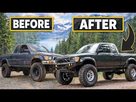 Incredible Transformation 1991 Toyota Pickup!