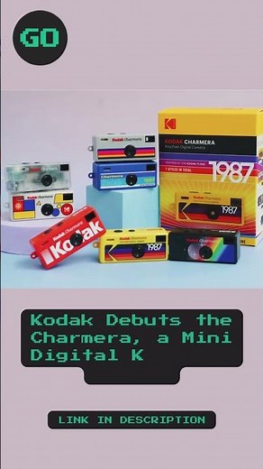 Kodak Debuts the Charmera, a Mini Digital Keychain Camera
