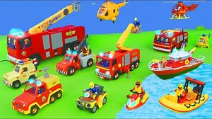 25K views · 543 reactions | Firefighter Sam Unboxing - All Toy Cars & New Jupiter Fire Trucks | ABC Toon TV | Facebook