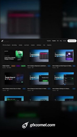 12+ tutorials to learn how to design roblox UI.. (Academy)