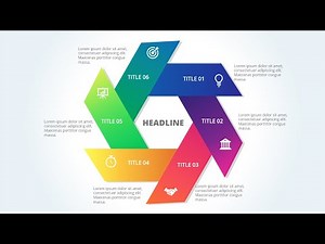 6 Option Slide design in PowerPoint | PowerPoint Tutorial No.: 1007 | Free Download