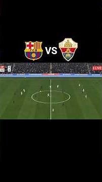Barcelona vs Elche LIVE Match ⚽🔥 | La Liga 2025 #Barcelona #Elche #BarcelonaVsElche #LaLiga