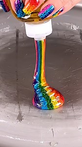 142K views · 1.1K reactions | Oddly Satisfying Frozen Rainbow Knitted Honey Crushing ai ASMR | DJ Satisfying | Facebook