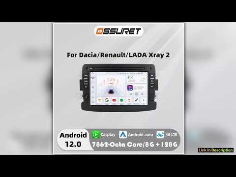 4G Carplay Android Autoradio for Dacia Duster Logan Dokker Sandero Lodgy Captur Symbol multemedia 2