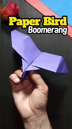 Flying Paper Bat 🦇 | Paper Plane #tutorial #shorts #crafts