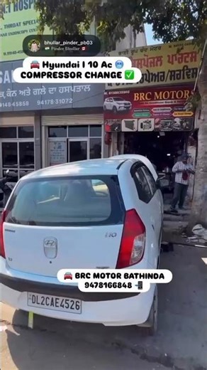 hyundai i 10 ac compressor change #i10accompressorchange #hyundai10 #i10coolingcoilchange #i10ac