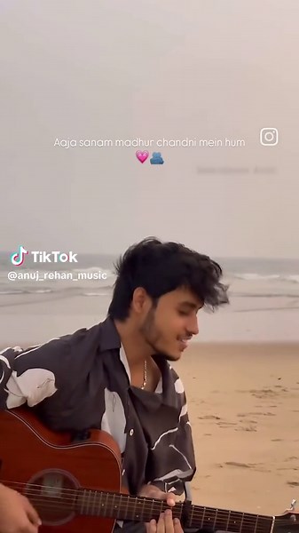 Aajaa sanam 🫀🥰 #anujrehanmusic❤️ #unfrezzmyaccount #singing #viral #foryou