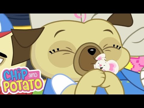 Stomp and Stamp's Slide of Awesomeness | Chip & Potato | Watch More on Netflix | WildBrain Zoo
