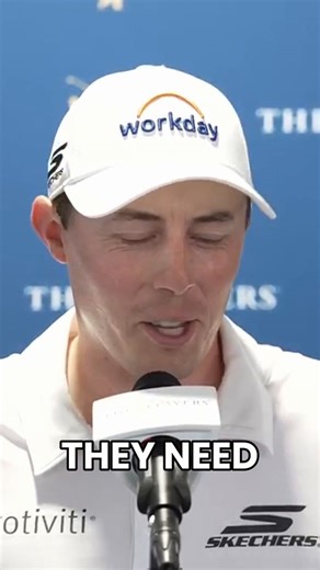 Child's play - Matt Fitzpatrick reacts to crowd boos at The Players Championship #Golf