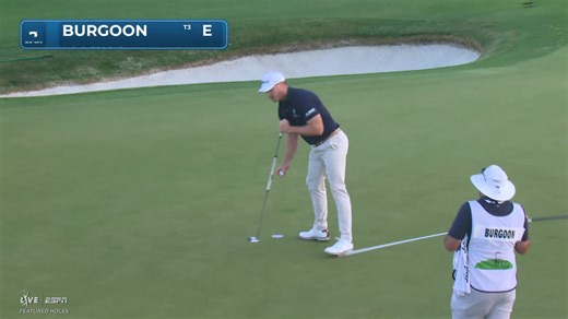 Bronson Burgoon | Round 1 | 2nd hole | Shot 3 | -1