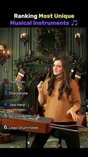 Ranking The Most Unique Musical Instruments 🎵