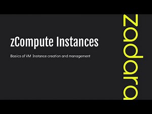 zCompute - 09 - Instances