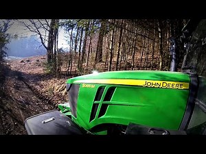 John Deere 5M at forestry