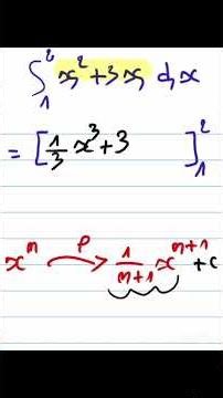 INTÉGRALE PRIMITIVE BAC TUNISIE #shorts
