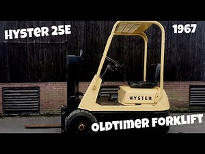 HYSTER 25E FORKLIFT 1967