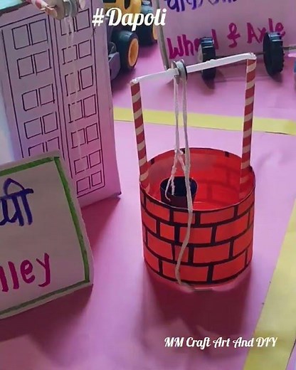 Simple Machines Science TLM #scienceexhibition #scienceproject #workingmodels #diy